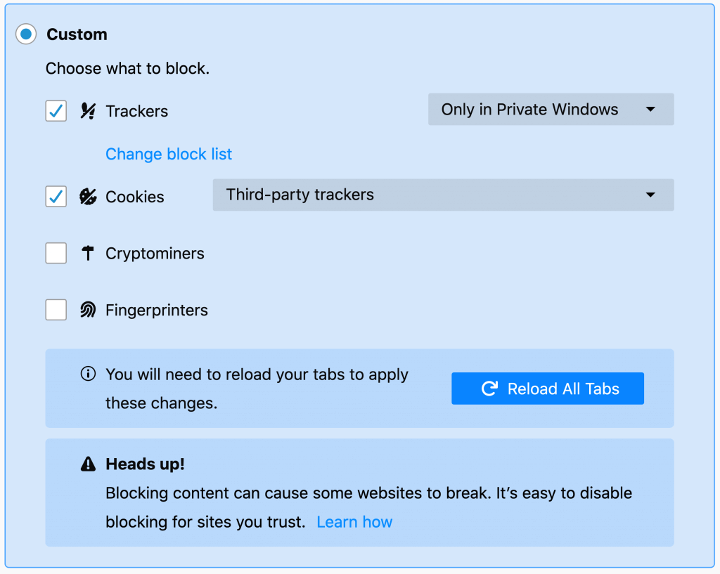 Firefox Ad blocker