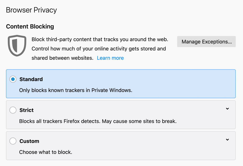 Firefox Ad blocker